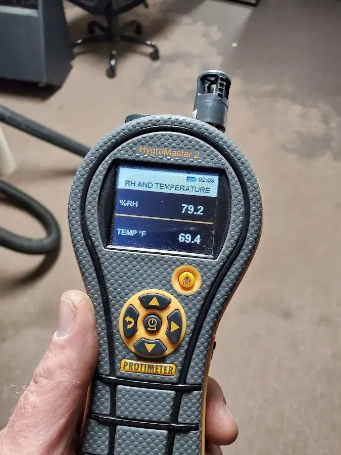 Moisture meter humidity assessment for Mold Remediation & Removal in Miles City